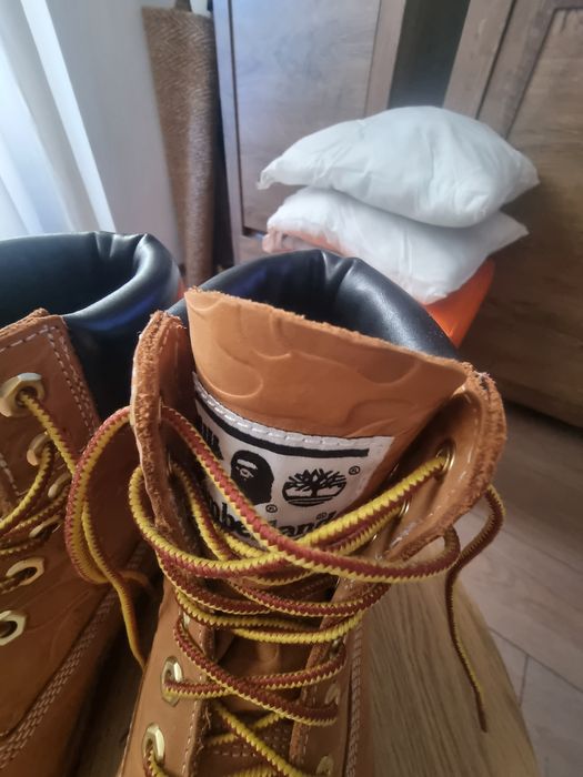 Timberland x bape boots