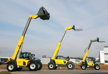 Устлуги телескопическая погрузчик