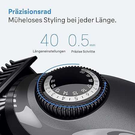 Тример за брада Braun, Серия 3 BT3525 , 4 аксесоара, сив, водоустойчив