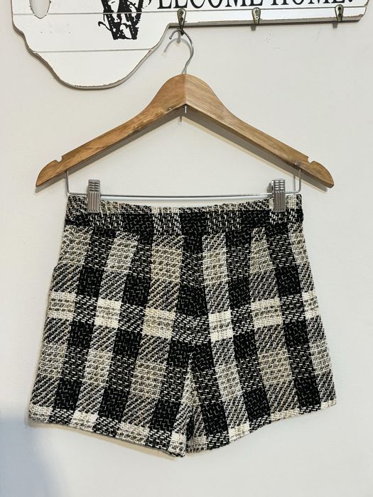 Твидовые шорты Zara
