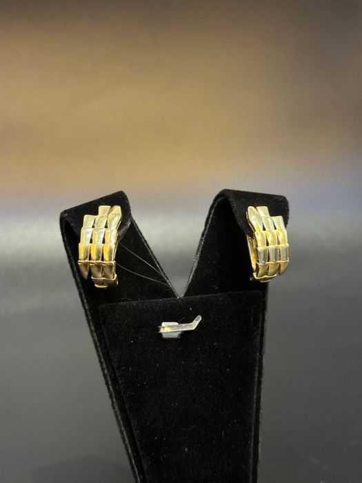 Золото 585  Серьги Масса: 3,7