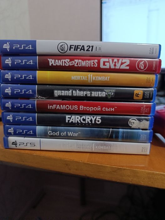 Продажа дисков игр ps4 ps5