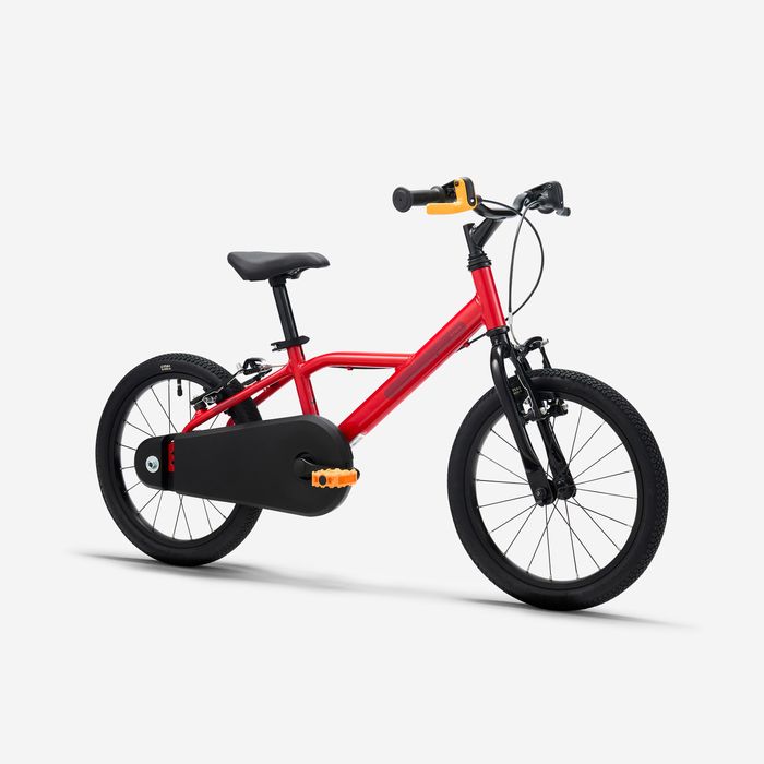 Bicicletă 16 inch 4-6 ani Discover 500 Roșu - (SecondHand) Decathlon