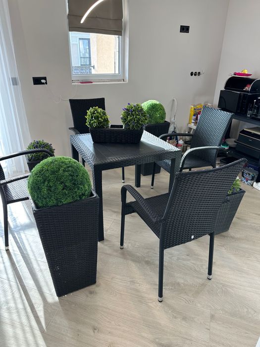 Градинска мебел от изкуствен ратан