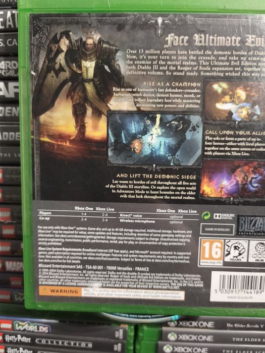Joc/jocuri Diablo III : Ultimate Evil Edition Xbox One original