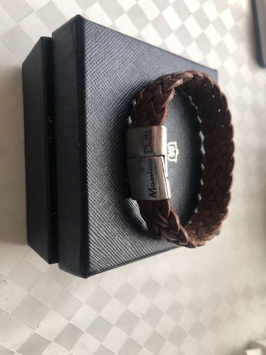 Vand bratara massimo dutti barbati din piele