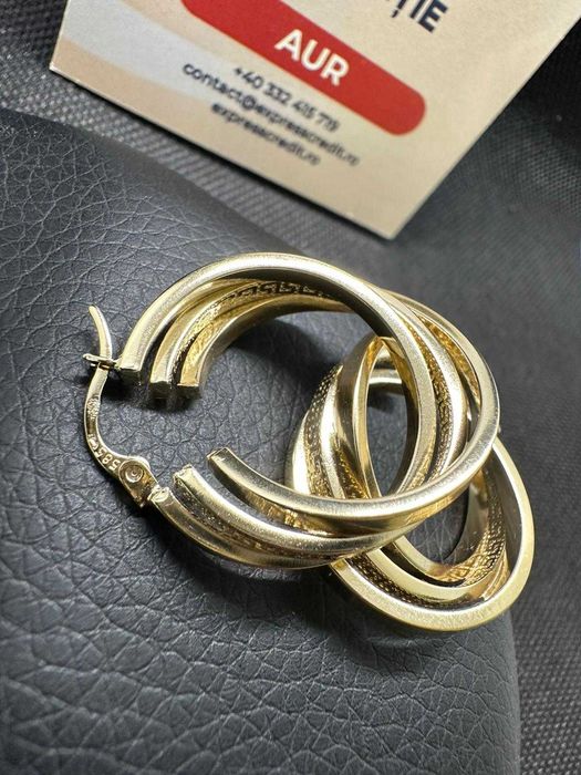 Cercei 14k 5.20g (AG29 Siraj B.34818.1) Garantie 2 ani!