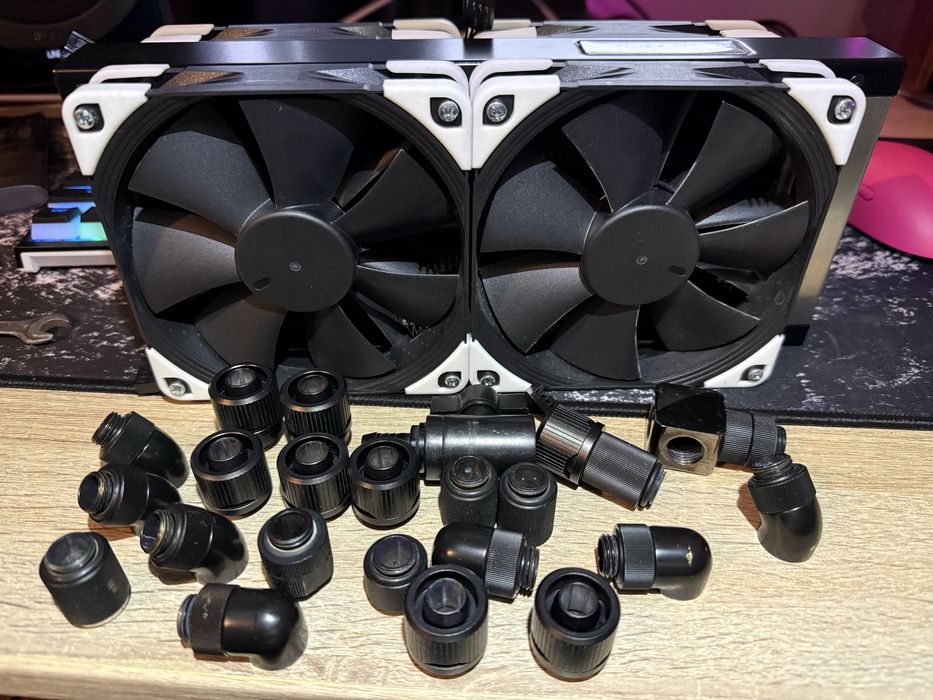 Fiting compresie, radiator, ventilatoare Noctua