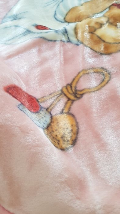 Păturică groasă roz