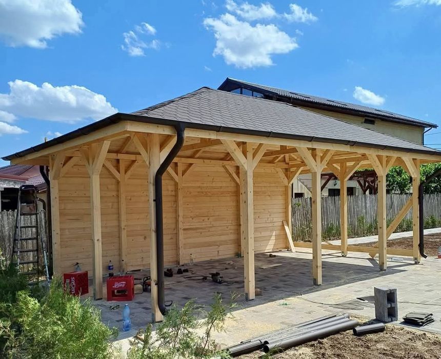 Foisoare și terase din lemn moderne