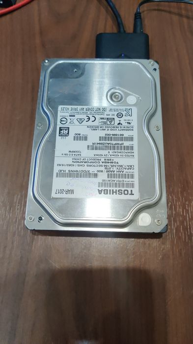 Жесткий диск HDD и SSD
