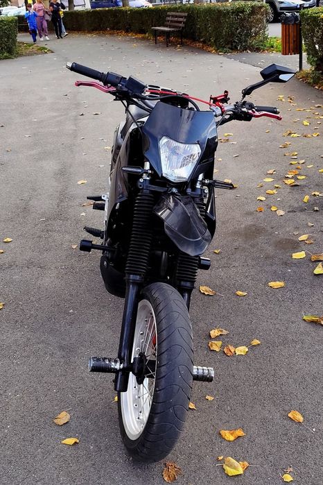 Vând Kawasaki KLE 500 SuperMoto cat A2