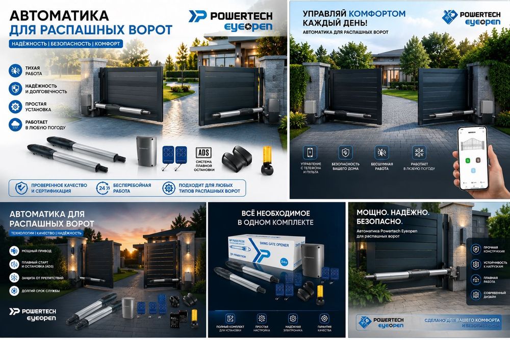 Автоматические ворота | Профессиональная установка в Узбекистане