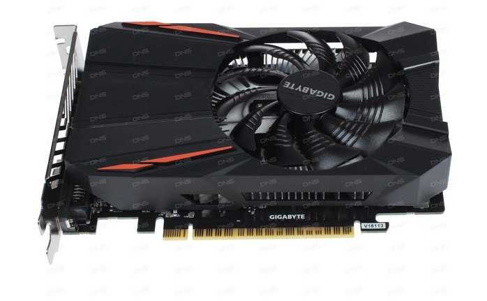 Видеокарта GIGABYTE GeForce GTX 1050 Ti [GV-N105TD5-4GD]