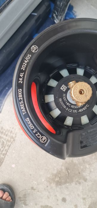 Газовый композитный балон и пушка