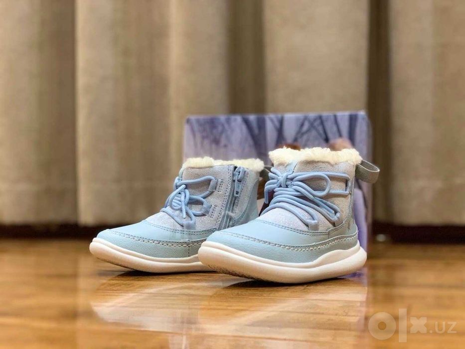 Clarks детские кожаные сапожки РАЗМЕР 21,22,33,34