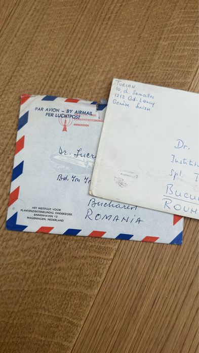 Scrisori vechi cu timbre - 50 plicuri, perioada comunista