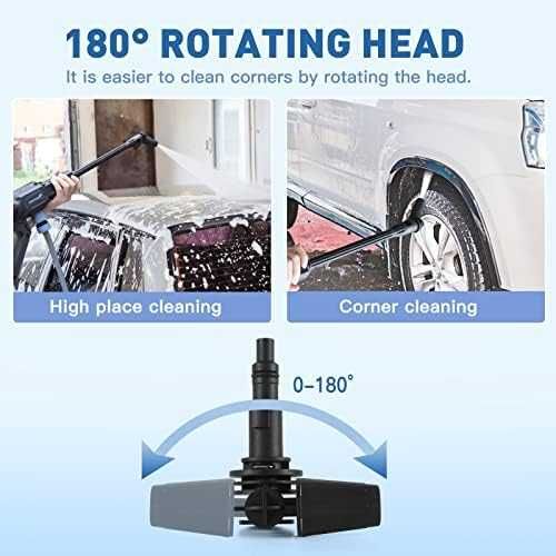 Безжична миячка под налягане CQWLKEJ почистване поливане на автомобил