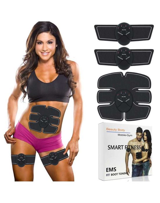 Мускулен електростимулатор за стягане и оформяне Smart Fitness 3 в 1