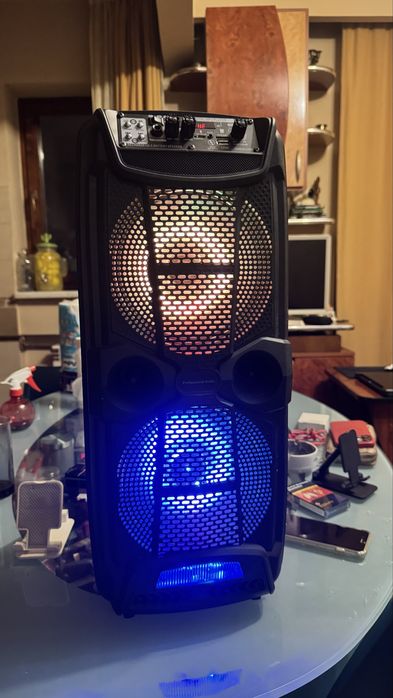 Boxa Bluetooth Portabila Karaoke