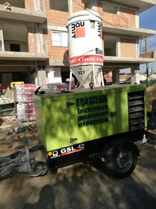 Inchiriere generator (grup electrogen) 40KVA (putere 32Kw) trifazic