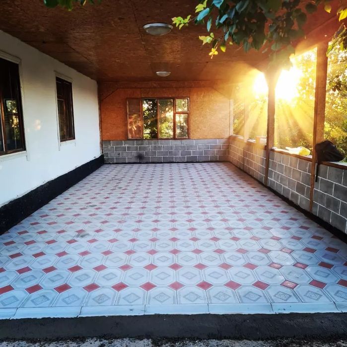 Укладка брусчатки