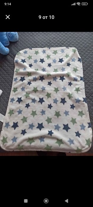 Лот от бебешки дрешки от 3 до 6 месеца + 2 бр одяла