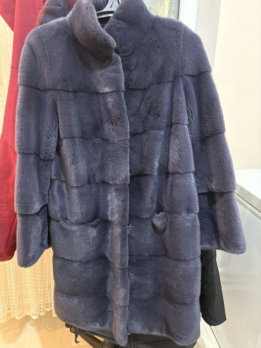 Шуба норковая 44-46р