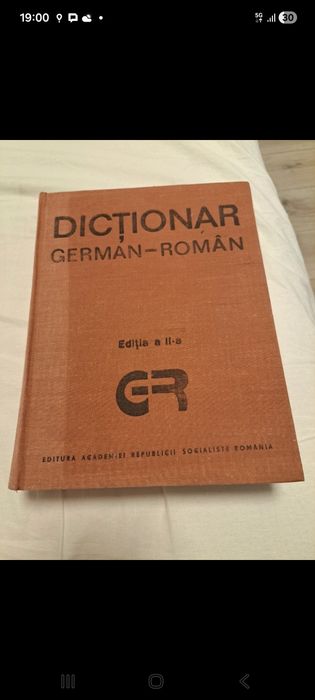 Dictionar german roman editura stiintifica
