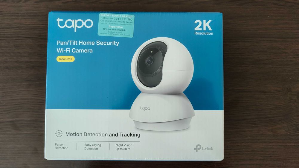 Смарт IP камера TP-LINK TAPO C210 2K 3MP