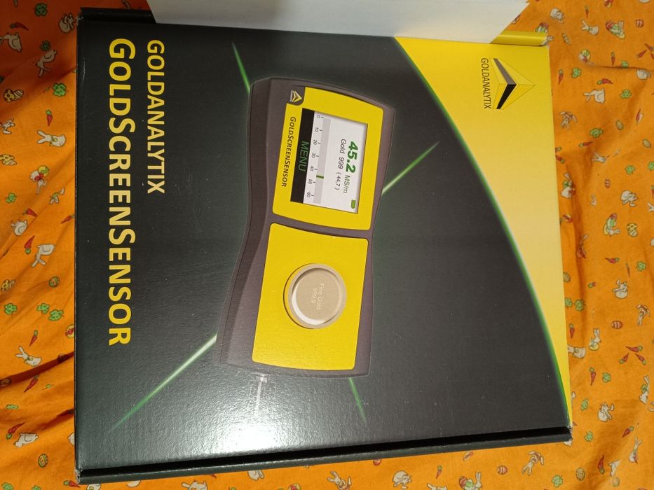 Чисто нов сензор за златни кюлчета и монети.