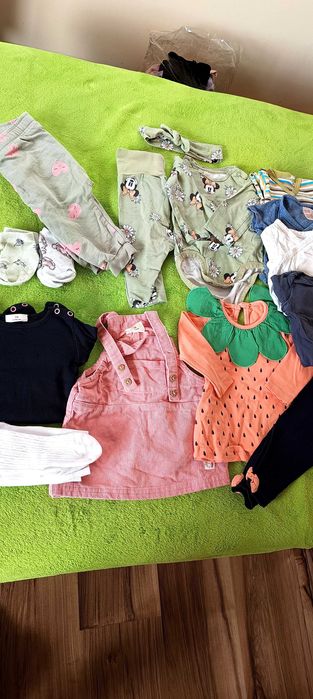 Лот дрехи за момиче пролетни 6-9 месеца