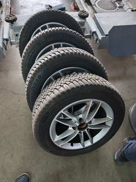 Jante 16 inch Mercedes Benz. Vw Audi  5x112  cu anvelope M&S