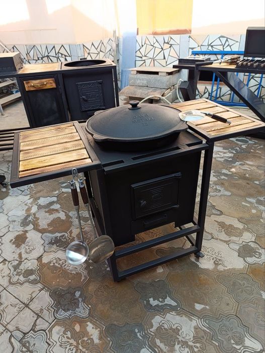 Продается мангалы учак казаны всё что нужно для летнего кухни