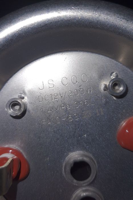 Boiler electric 12v, 200w, 10L pt rulota, autorulota, camper, barc