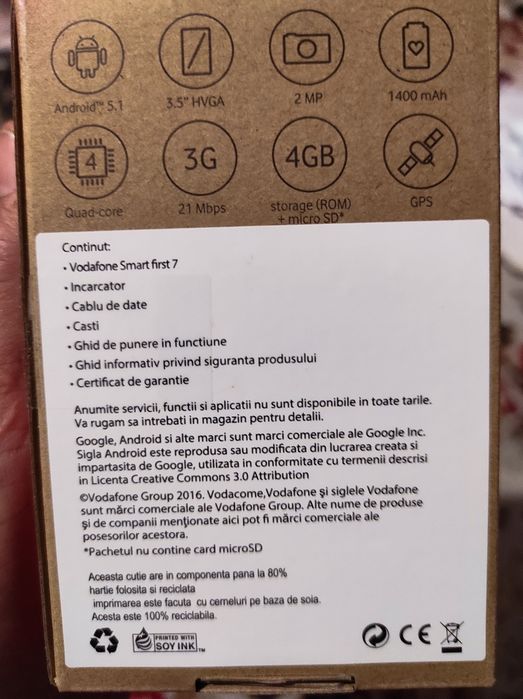 Vodafone Smart first 7