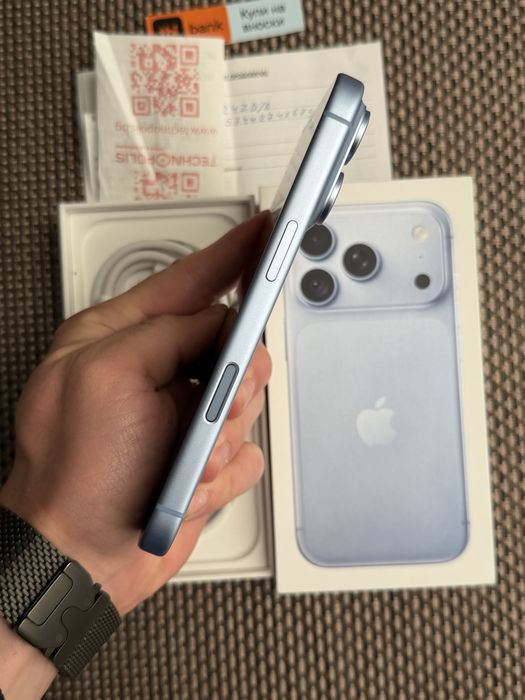 КАТО НОВ! 1Tb*ЛИЗИНГ* iPhone 18 Pro Glacier 24М Гаранция