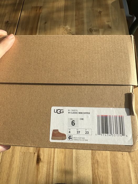 UGG Mini Dipper, originale, in cutie