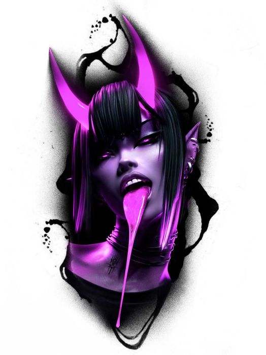 модель на татуировку