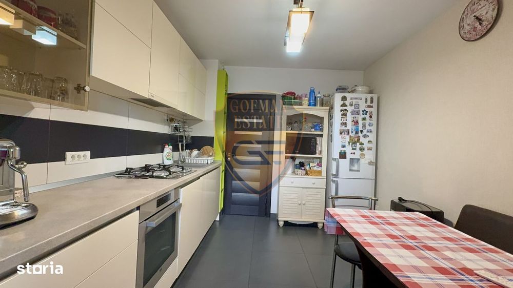 3 camere, Faleza Nord, 84 mp, 2 bai, 2 balcoane, renovat, mobilat, etj