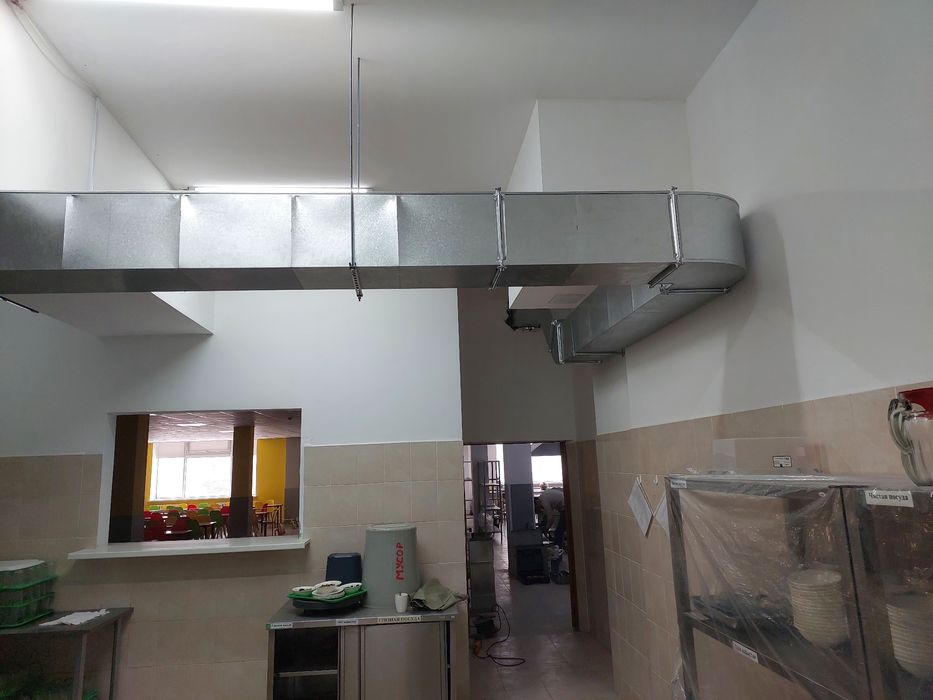 Вентиляция. Вытяжка. Приточка. Зонты. Жестянщик.