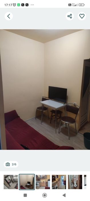 Garsoniera de inchiriat zona zahana strada Crișan