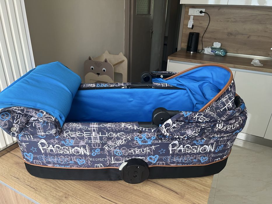 Кош за новородено Cybex Cot S FE VALUES FOR LIFE Trust blue