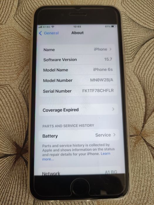 Продавам iphone 6s 32GB