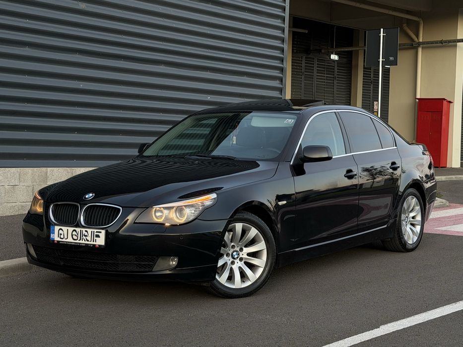 BMW 520D 177CP Automat Joystick Trapă/Piele/Lumini Ambientale