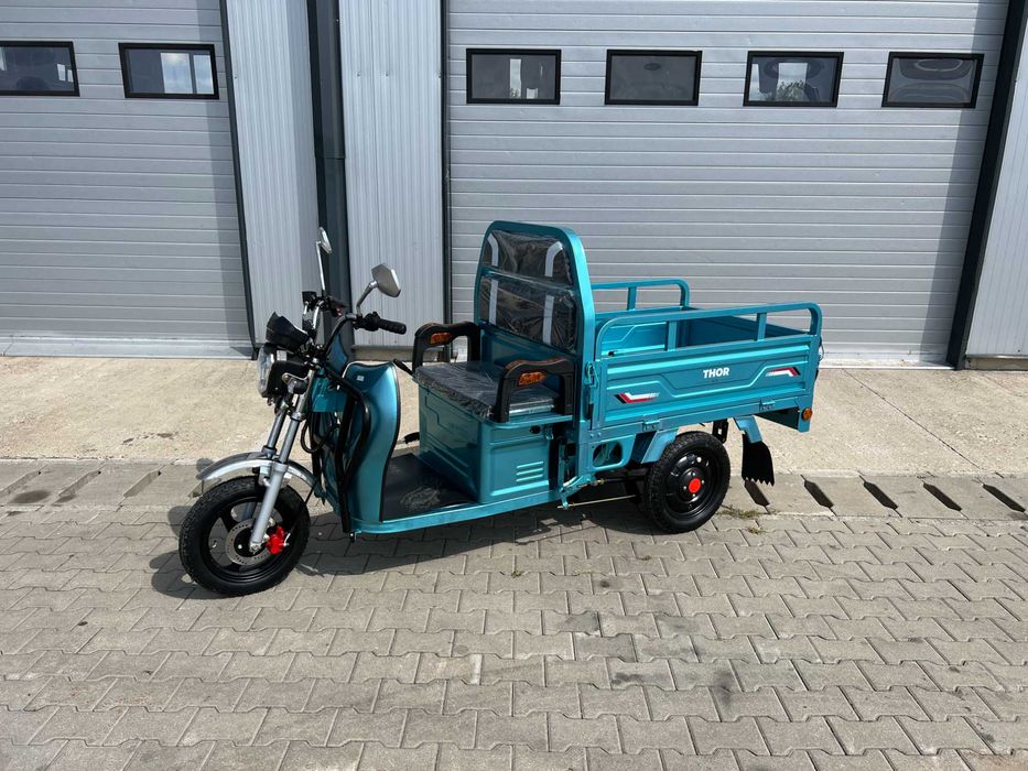 Tricicleta noua Thor MINI-1 electrica cu bena Agramix 500W
