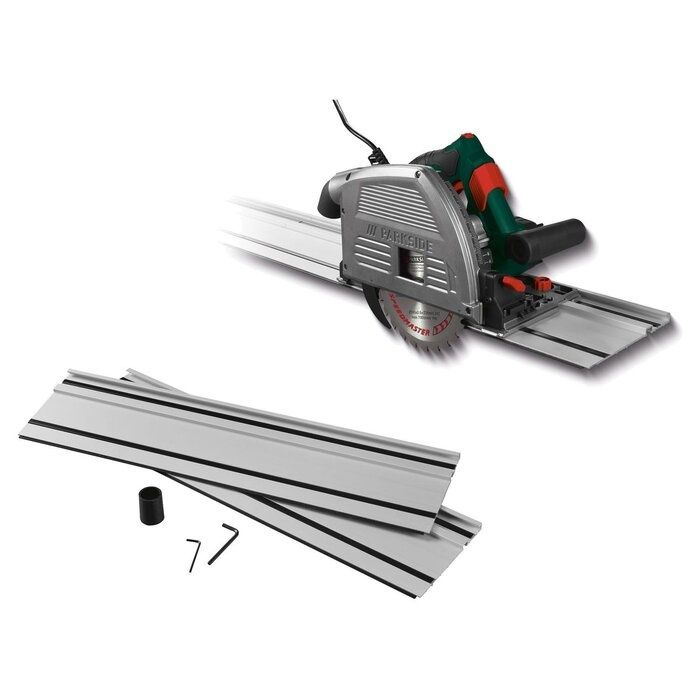 Нов Ръчен Циркуляр с РЕЛСИ PARKSIDE 1200W Германия