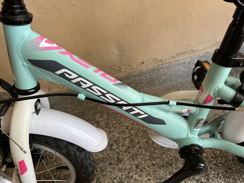 Детско колело Passati 12 / има помощни колела също