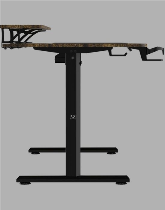 Гейминг бюро Ultradesk - Highlander XXL, 72-117 cm, кафяво computer desk electronic height adjustment