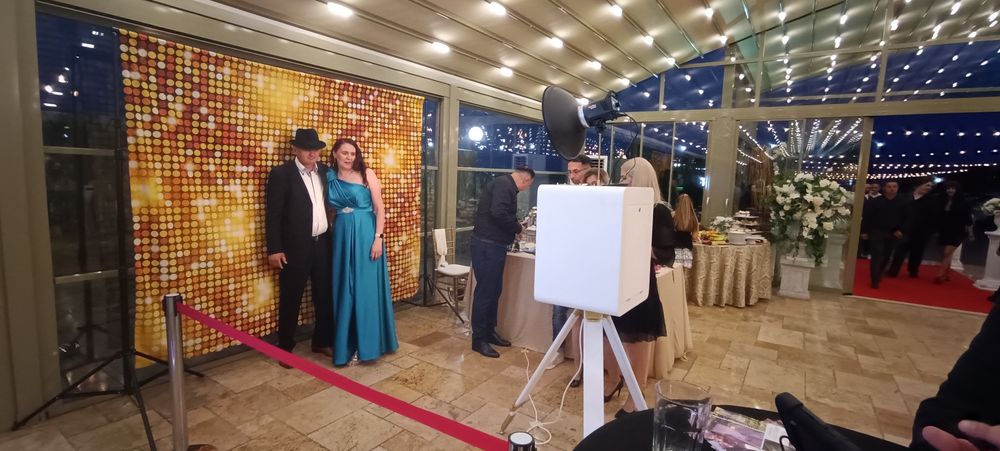 Fum greu Baloane fum Video 360 Cabina Oglinda Cigar Bar Photocorner